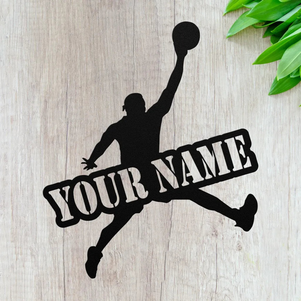 Custom Basketball Player Name Sign - Personalized Gifts For