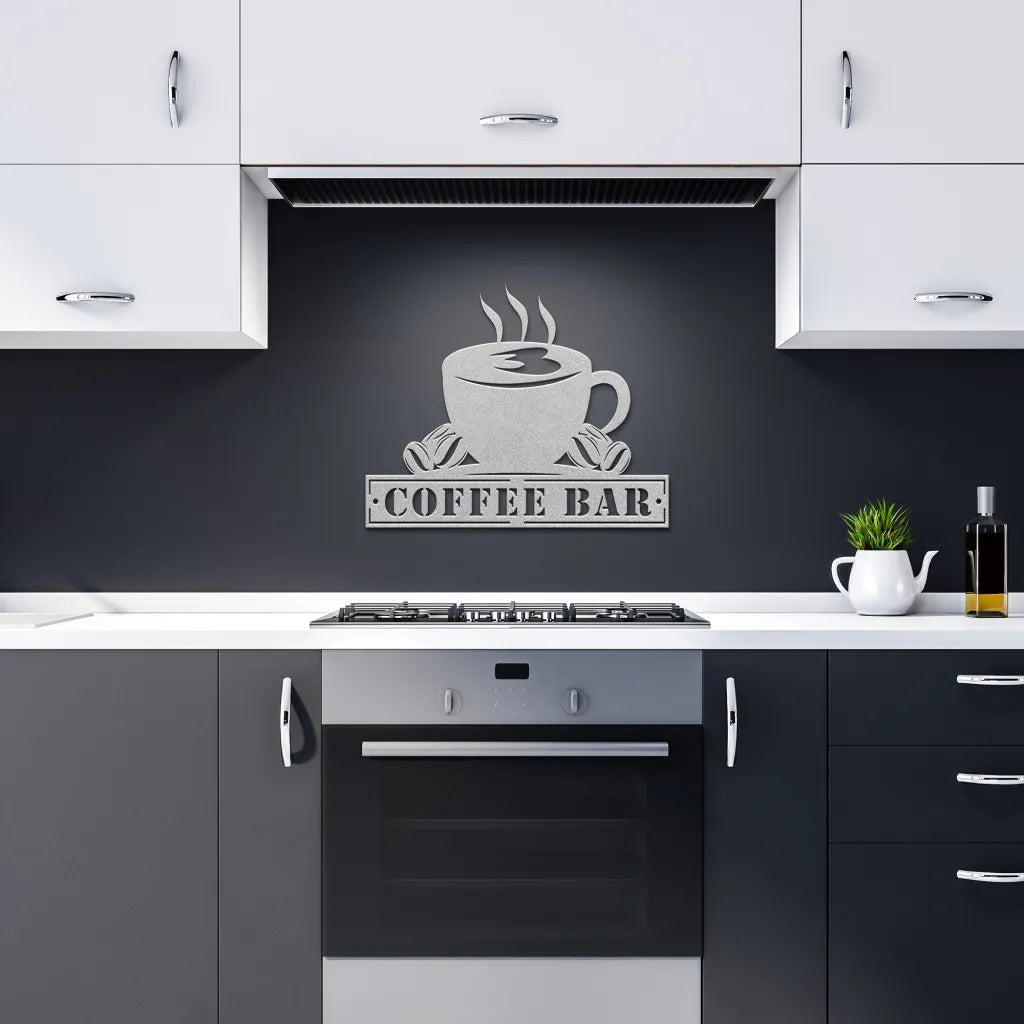 Custom Coffee Bar Sign - Personalized Coffee Gifts For Men