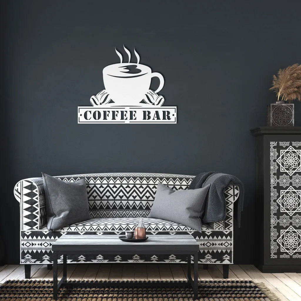 Custom Coffee Bar Sign - Personalized Coffee Gifts For Men